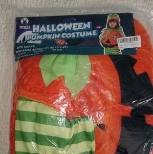 Halloween Pumpkin Costume 3-4T
